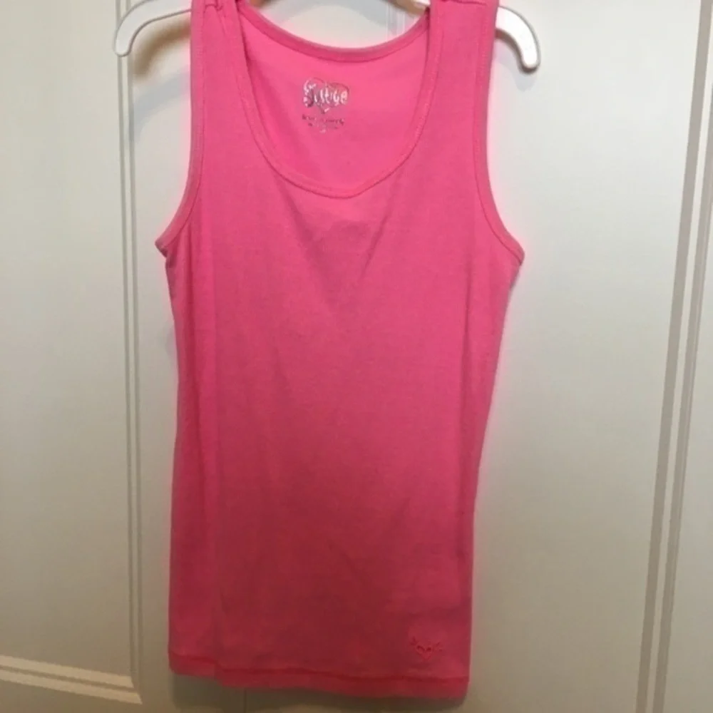 Justice Girls size 10 pink  tank top